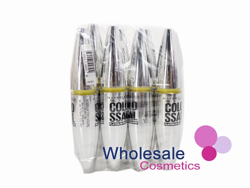 9 x Maybelline The Colossal Platinum Black Mascara