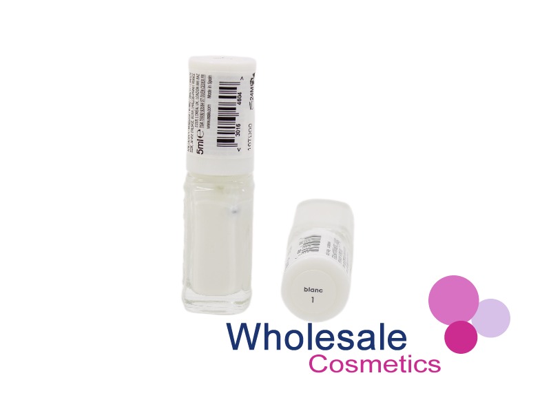 9 x Essie Mini Nail Polish 5ml - 1 BLANC