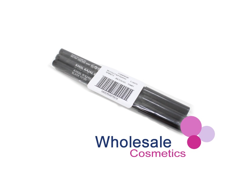 9 x Manhattan Kohl Kajal Eyeliner Pencil - 1010N BLACK
