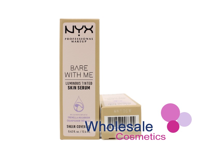 6 x NYX Professional Makeup Bare With Me Luminous Tinted Skin Serum - LIGHT MEDIUM