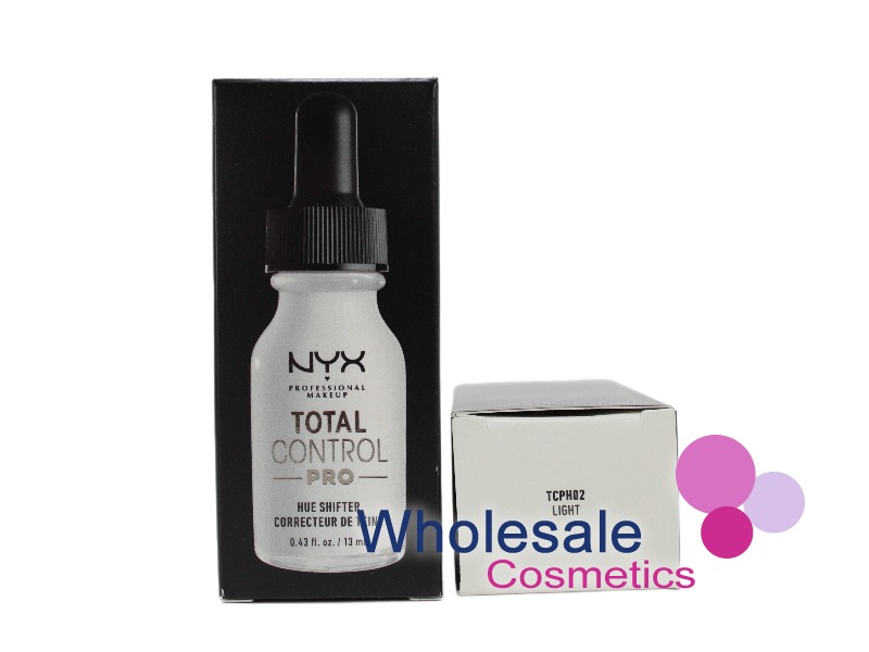 6 x NYX Total Control Drop Pro Hue Shifter - 02 LIGHT