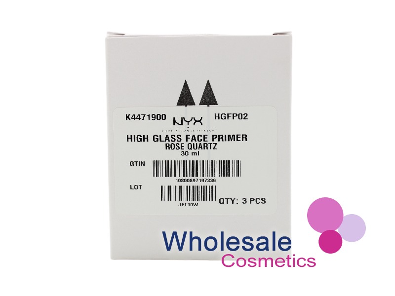 6 x NYX High Glass Face Primer - ROSE QUARTZ