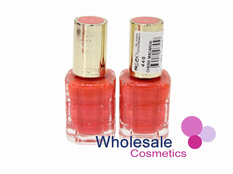6 x L'Oreal Color Riche Nail Polish - 440 CHERIE MACARON