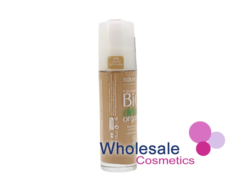 7 x Bourjois Bio Detox Organic Foundation - 56 LIGHT BRONZE