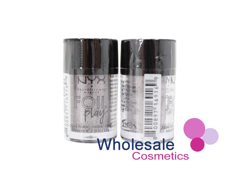 9 x NYX Professional Makeup Foil Play Cream Pigments - 01 POLISHED