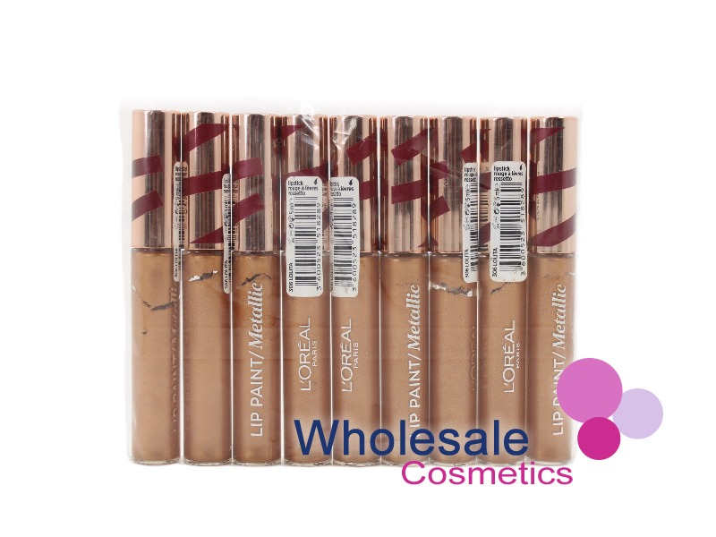9 x L'oreal Paris Infaillible Lip Paint Metallic LipStick - 306 LOLITA