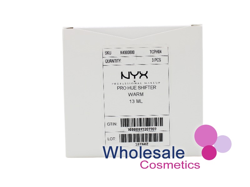 6 x NYX Total Control Drop Pro Hue Shifter - 04 WARM