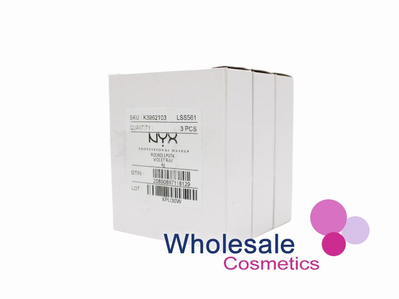 1 x NYX Professional Makeup Round Lipstick - 561 VIOLET RAY