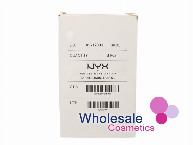 9 x NYX Professional Makeup Eye Lashes - 01 BARBIE JUMBO