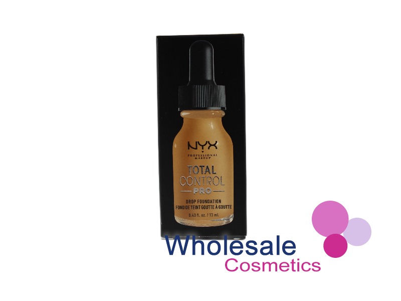 6 x NYX Total Control Drop Pro Foundation - 12.5 CAMEL