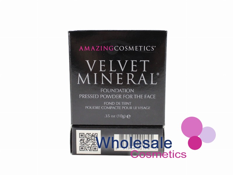 10 x Amazing Cosmetics Velvet Mineral Foundation - LIGHT GOLDEN