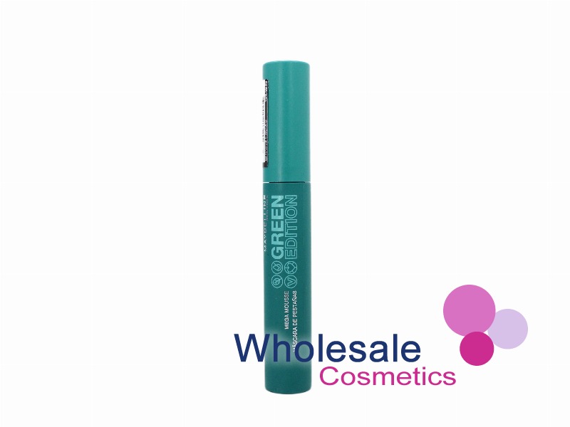9 x Maybelline Green Edition Mega Mousse Mascara 002 VERY BLACK