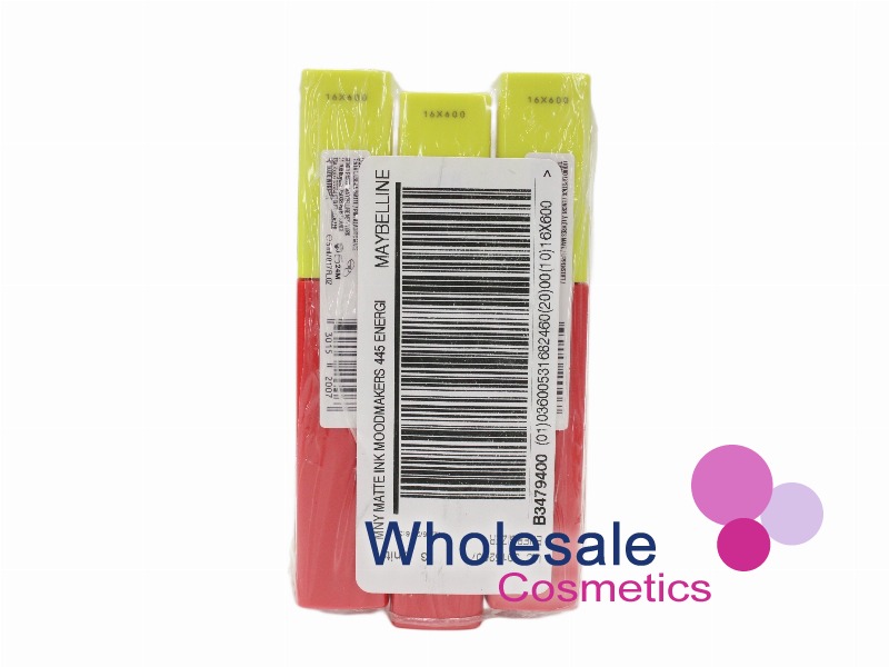 9 x Maybelline Superstay Matte Ink Liquid Lipstick Limited Edition - 445 ENERGIZER