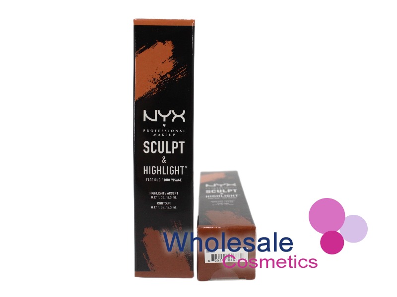 6 x NYX Sculpt & Highlight Face Duo - 05 CHESTNUT/SAND