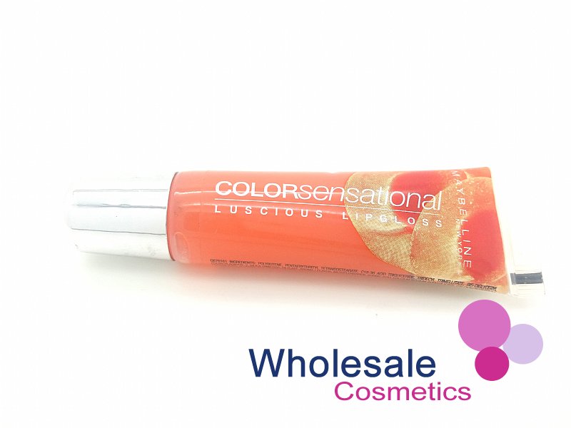 24 x Maybelline Color Sensational Luscious Lip Gloss - 410 PEACH SORBET