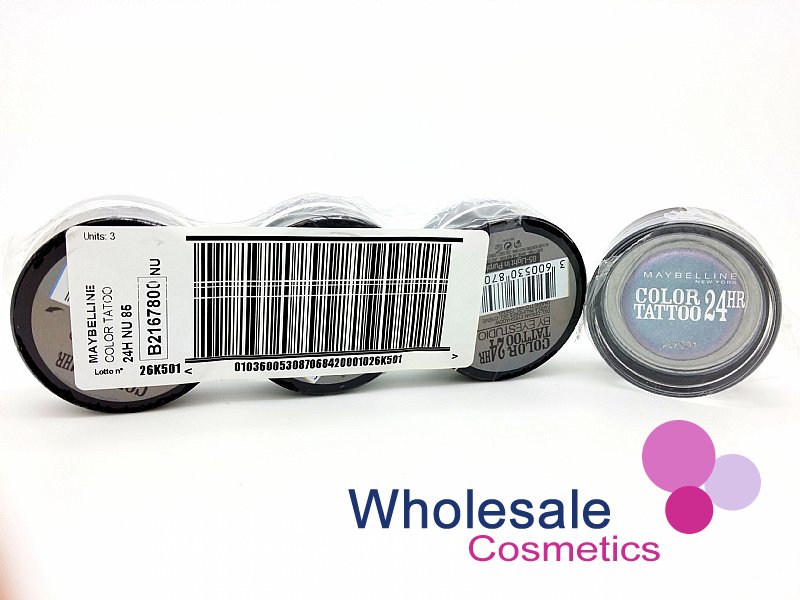 12 x Maybelline 24HR Color Tattoo Eyeshadow - 85 LIGHT IN PURPLE
