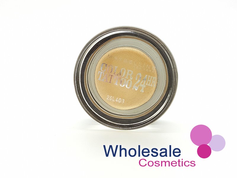 4 x Maybelline 24HR Color Tattoo Eyeshadow - 05 ETERNAL GOLD