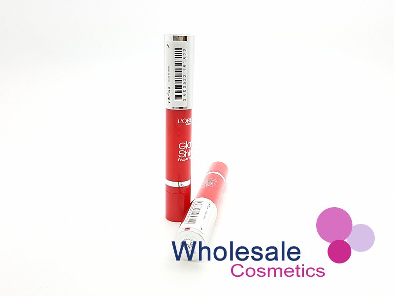 6 x L'Oreal Glam Shine Balmy Gloss - 914 FALL FOR WATERMELON