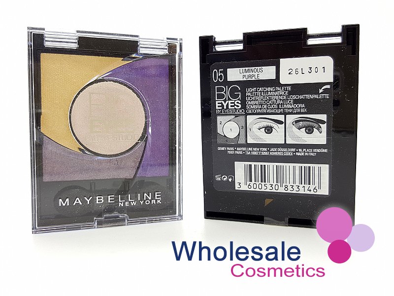 9 x Maybelline Big Eyes Eyeshadow - 05 LUMINOUS PURPLE
