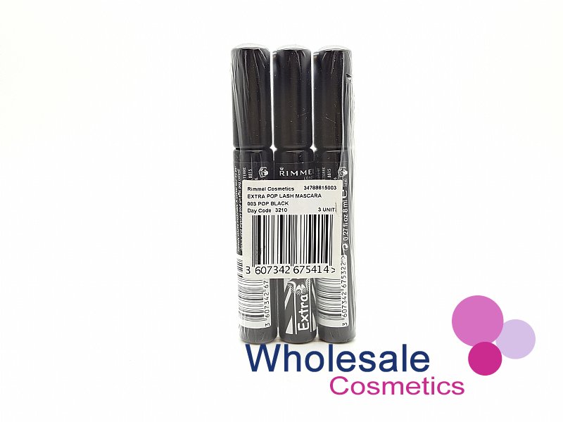 12 x Rimmel Extra Pop Lash Mascara - Pop Black