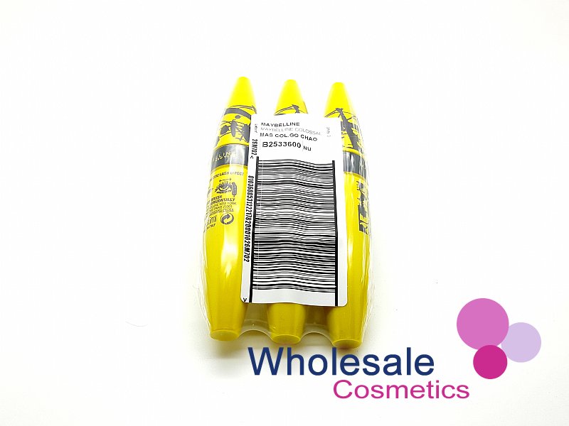 9 x Maybelline Colossal Go Chaotic Mascara - BLACKEST BLACK