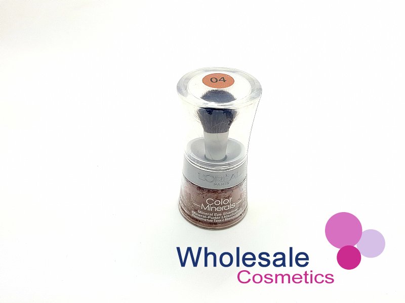 4 x L'Oreal Colour Minerals Eye Shadow - 04 NUDE CRYSTAL