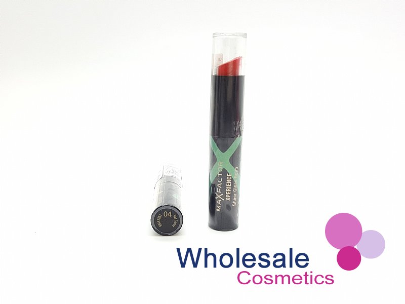 7 x Max Factor Xperience Sheer Gloss Balm - 04 RED GARNET
