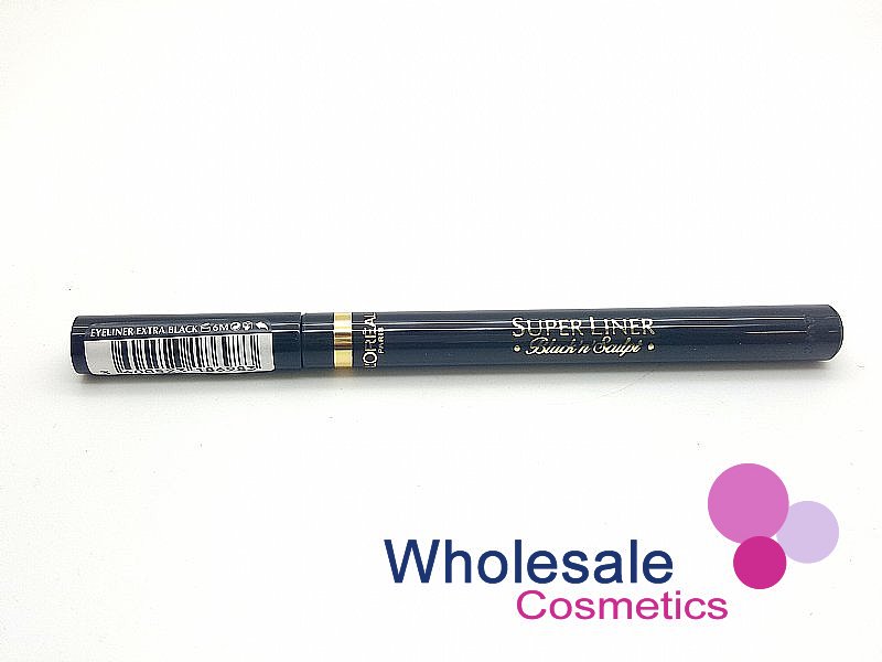 12 x L'Oreal SuperLiner Black n Sculpt Eyeliner - EXTRA BLACK