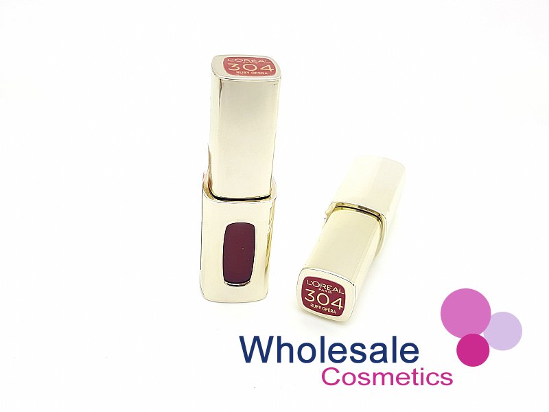 8 x L'Oreal Color Riche Extraordinaire Lip Gloss - 304 RUBY OPERA
