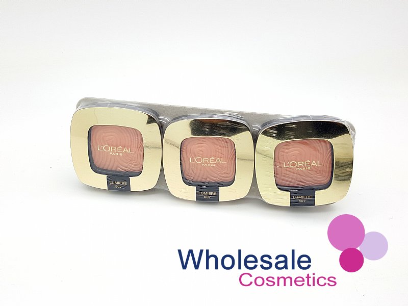 3 x L'Oreal Color Riche L'Ombre Pure Eyeshadow - 507 PIN UP PINK