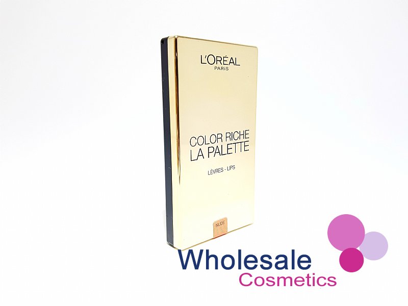 9 x L'Oreal Color Riche La Palette Gold Case Lips - NUDE