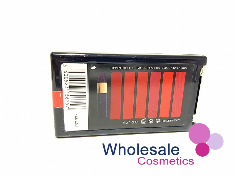 7 x L'Oreal Color Riche La Palette Gold Case Lips - RED