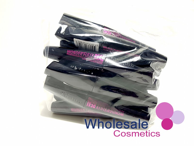 9 x Rimmel Wonder'fully Real Extreme Black Mascara - BLACK CASE