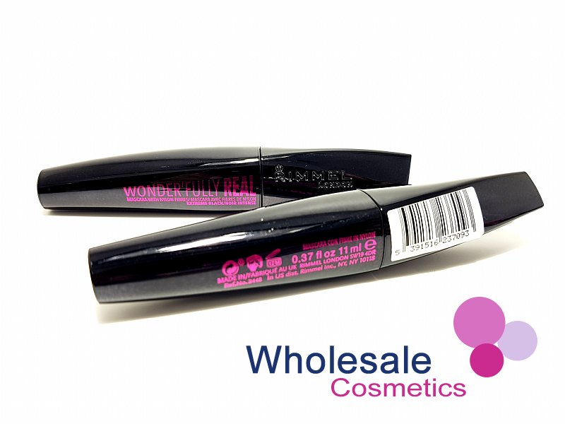 9 x Rimmel Wonder'fully Real Extreme Black Mascara - BLACK CASE