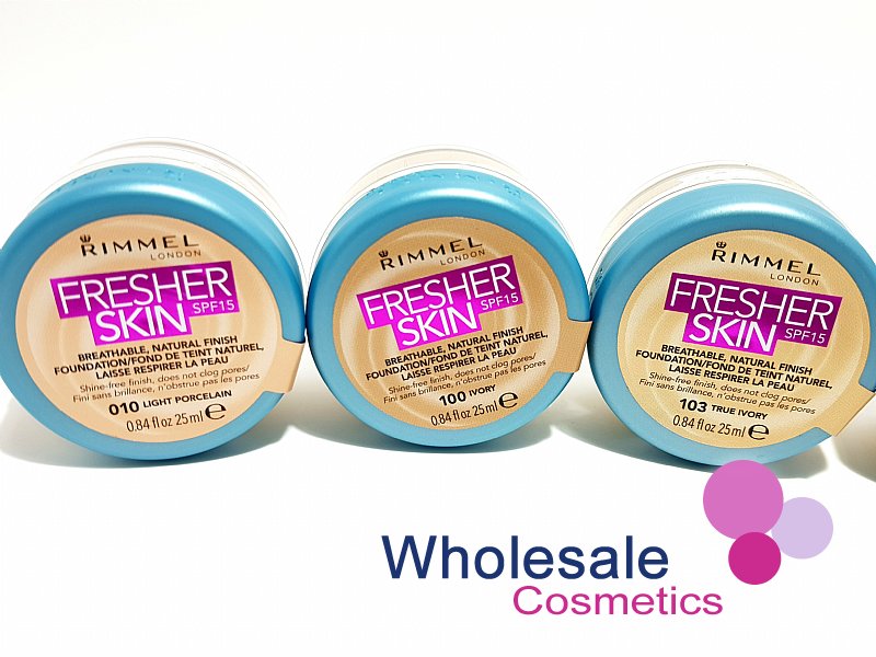 12 x Rimmel Fresher Skin SPF15 Foundation - ASSORTED