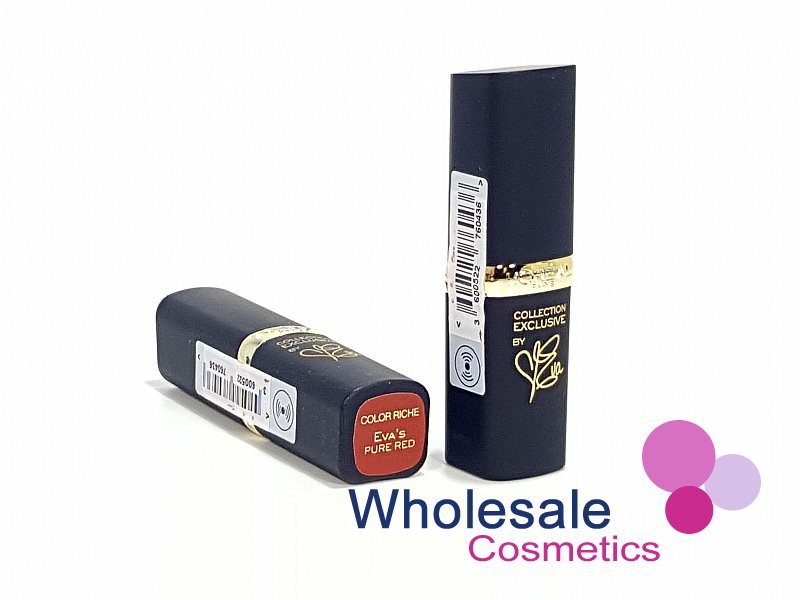 12 x L'Oreal Color Riche Collection Exclusive Lipsticks - EVA'S PURE RED
