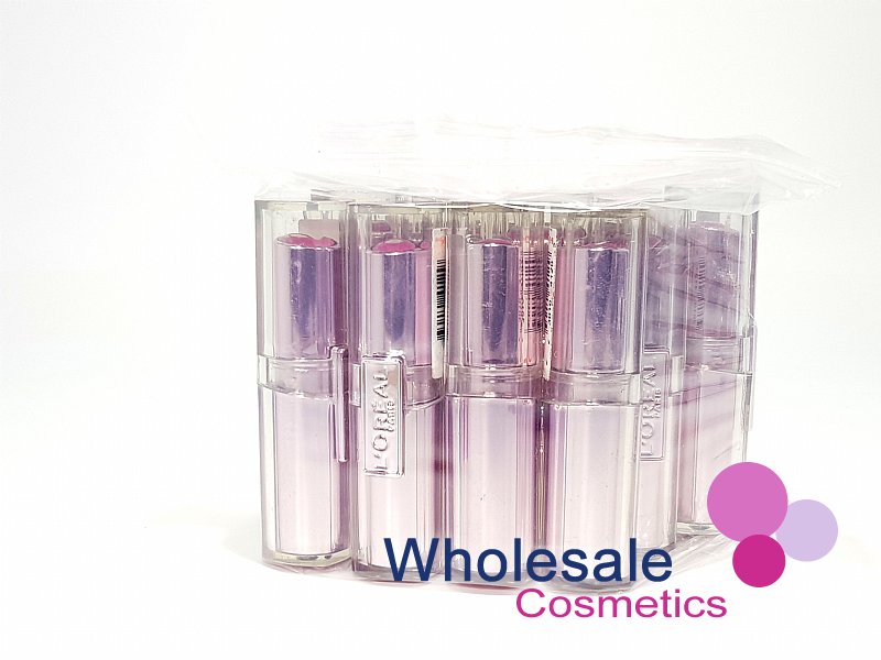 12 x L'Oreal Rouge Caresse Lipsticks - 08 PINK & ANGELIC