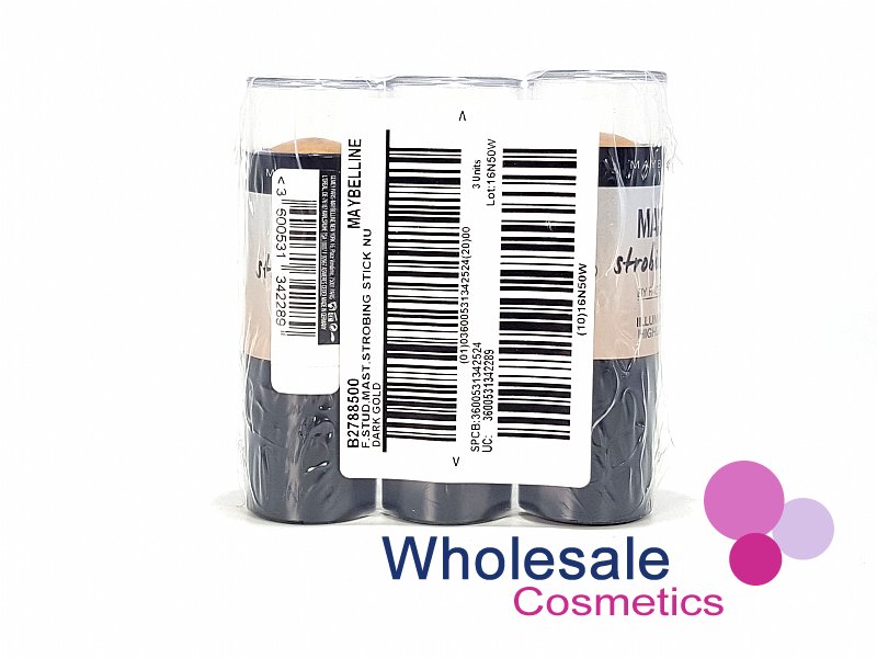 9 x Maybelline Master Strobing Stick - 300 DARK GOLD