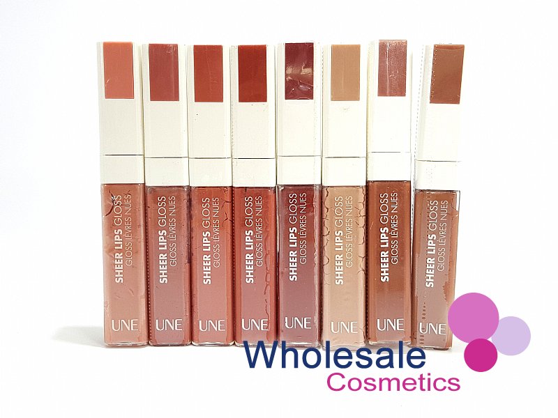 27 x Bourjois UNE Natural Beauty Sheer Lip Gloss - ASSORTED