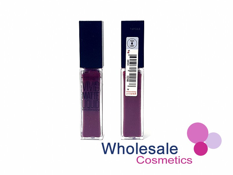 7 x Maybelline Vivid Matte Liquid Lip Gloss - 45 POSSESSED PLUM