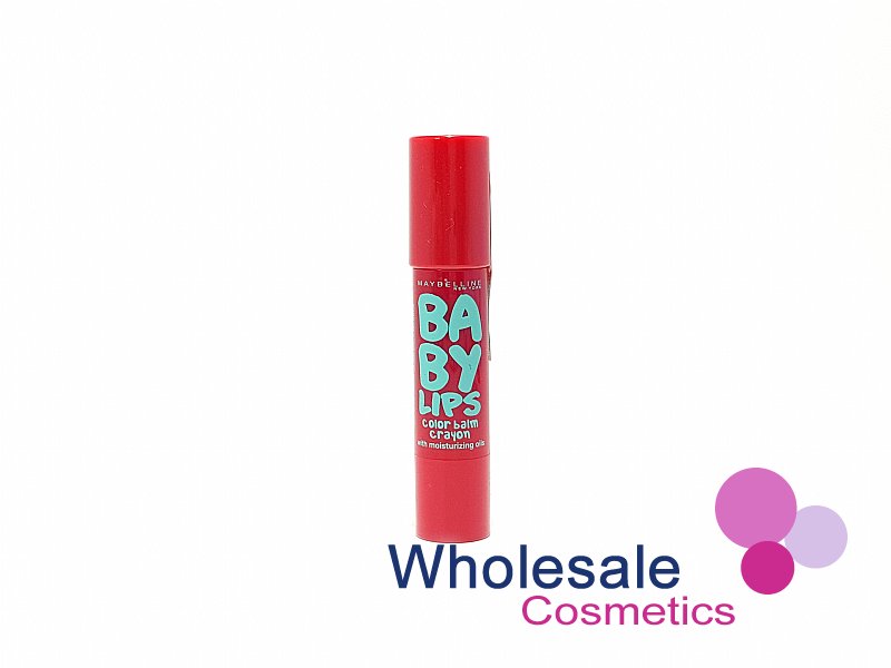 9 x Maybelline Baby Lips Color Crayon - 005 CANDY RED