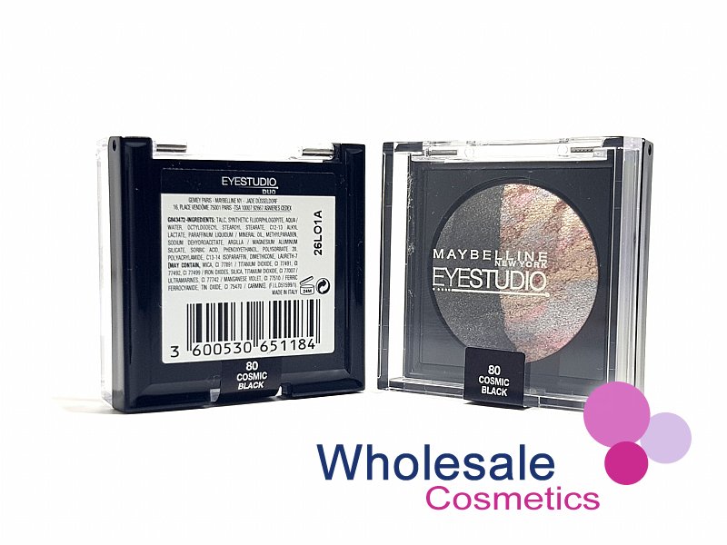 16 x Maybelline Eye Studio Duo Baked Eye Shadows - 80 COSMIC BLACK