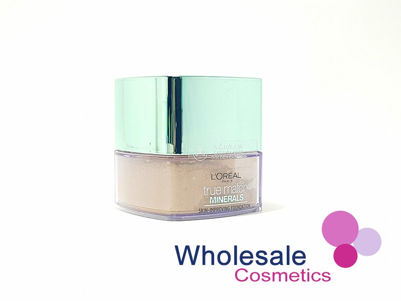 6 x L'Oreal True Match Minerals Skin-Improving Foundation - 6.5D/W GOLDEN CARAMEL