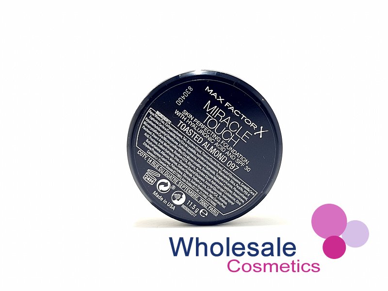 9 x Max Factor Miracle Touch Face Compact - 097 TOASTED ALMOND