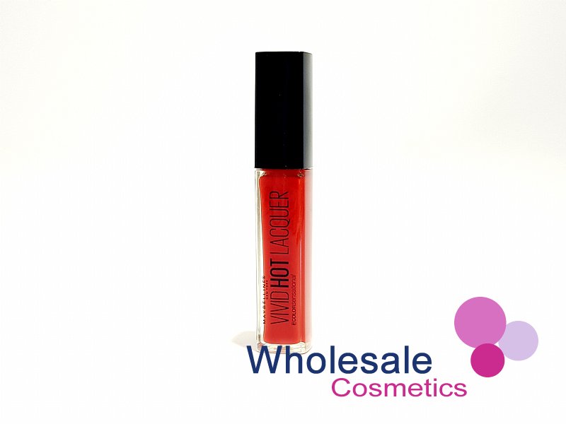 6 x Maybelline Vivid Hot Lacquer Lip Gloss - 70 SO HOT