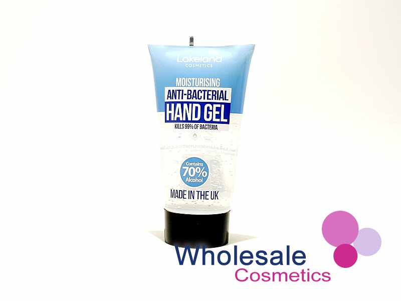 12 x Moisturising Anti-Bacterial Hand Gel Sanitiser Tube - 70 Alcohol 50ml