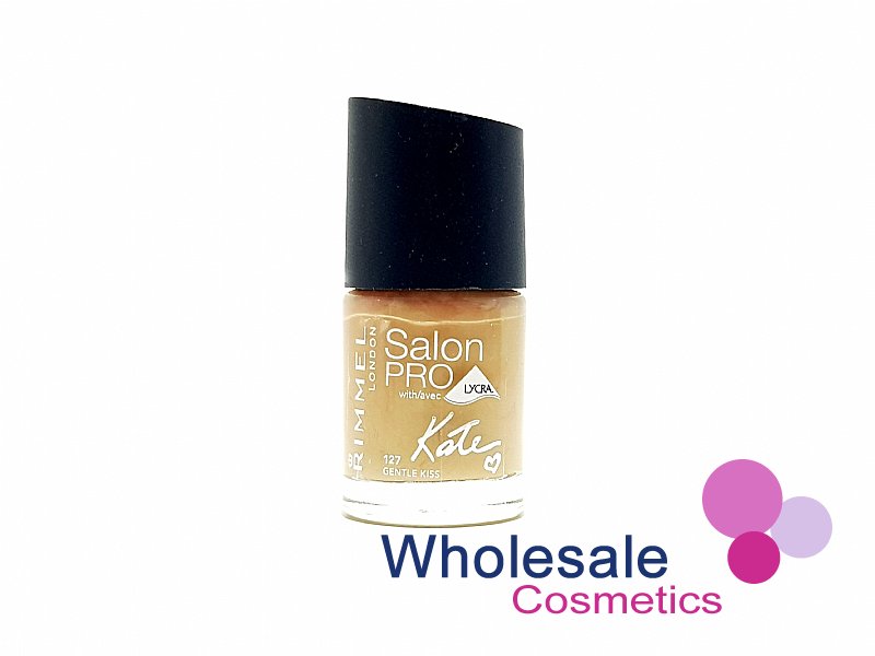 8 x Rimmel Salon Pro Nail Polish - 127 GENTLE KISS