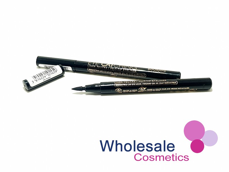 12 x Bourjois Eye Catching Liner Feutre 24HR Felt-Tip Eyeliner - BLACK