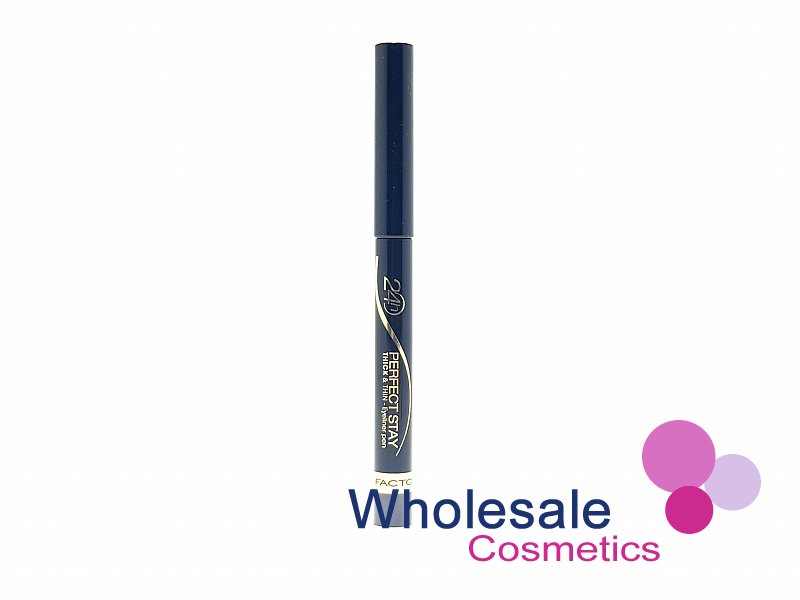 9 x Max Factor Perfect Stay Thick & Thin Eyeliner - 090 BLACK