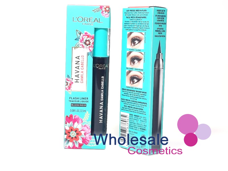 6 x L'Oreal Havana Camila Cabello Flash Liner - BLACK